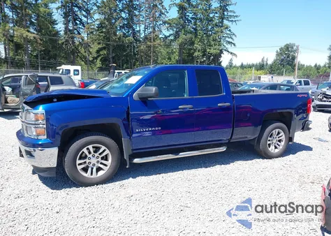 2014 Chevrolet Silverado K1500 Lt z USA, uszkodzony, nr VIN 1GCVKREC6EZ347553